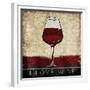 I Love Wine-OnRei-Framed Premium Giclee Print