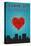 I Love You Glendale, Arizona-Lantern Press-Stretched Canvas