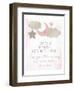 I Love You In Pink-Kimberly Allen-Framed Art Print