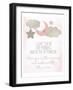 I Love You In Pink-Kimberly Allen-Framed Art Print