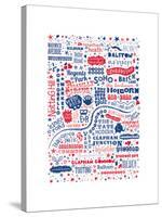I Love You London-Moha London-Stretched Canvas