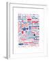 I Love You London-Moha London-Framed Giclee Print