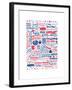 I Love You London-Moha London-Framed Giclee Print