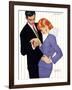 I Love You, Mama Girl - Saturday Evening Post "Men at the Top", March 31, 1956 pg.25-Joe deMers-Framed Giclee Print