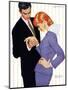 I Love You, Mama Girl - Saturday Evening Post "Men at the Top", March 31, 1956 pg.25-Joe deMers-Mounted Giclee Print