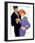 I Love You, Mama Girl - Saturday Evening Post "Men at the Top", March 31, 1956 pg.25-Joe deMers-Framed Premium Giclee Print