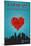 I Love You Minneapolis, Minnesota-Lantern Press-Mounted Art Print