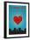 I Love You Odessa, Texas-Lantern Press-Framed Art Print