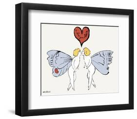 I Love You So, c. 1958 (angel)-Andy Warhol-Framed Art Print