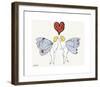 I Love You So, c. 1958 (angel)-Andy Warhol-Framed Giclee Print