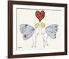 I Love You So, c. 1958 (angel)-Andy Warhol-Framed Art Print