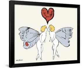 I Love You So, c. 1958 (angel)-Andy Warhol-Framed Art Print