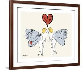 I Love You So, c. 1958 (angel)-Andy Warhol-Framed Giclee Print