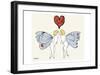 I Love You So, c. 1958 (angel)-Andy Warhol-Framed Art Print