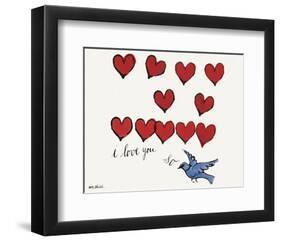 I Love You So, c. 1958-Andy Warhol-Framed Art Print