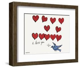 I Love You So, c. 1958-Andy Warhol-Framed Art Print