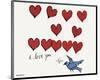 I Love You So, c. 1958-Andy Warhol-Mounted Art Print