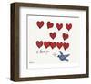 I Love You So, c. 1958-Andy Warhol-Framed Giclee Print