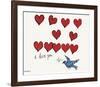 I Love You So, c. 1958-Andy Warhol-Framed Giclee Print