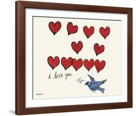 I Love You So, c. 1958-Andy Warhol-Framed Art Print