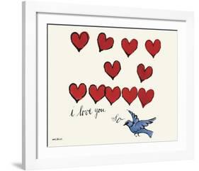 I Love You So, c. 1958-Andy Warhol-Framed Art Print