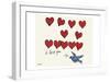 I Love You So, c. 1958-Andy Warhol-Framed Art Print