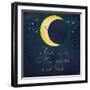 I Love You to the Moon 1-Kimberly Glover-Framed Giclee Print