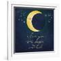 I Love You to the Moon 2-Kimberly Glover-Framed Giclee Print