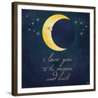 I Love You to the Moon 2-Kimberly Glover-Framed Giclee Print