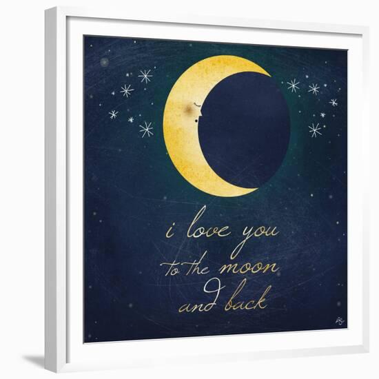 I Love You to the Moon 2-Kimberly Glover-Framed Giclee Print