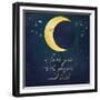 I Love You to the Moon 2-Kimberly Glover-Framed Giclee Print