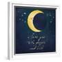 I Love You to the Moon 2-Kimberly Glover-Framed Giclee Print