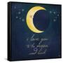 I Love You to the Moon 2-Kimberly Glover-Framed Stretched Canvas