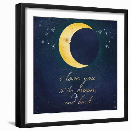 I Love You to the Moon 2-Kimberly Glover-Framed Premium Giclee Print