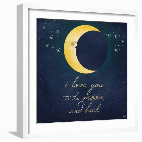 I Love You to the Moon 2-Kimberly Glover-Framed Premium Giclee Print