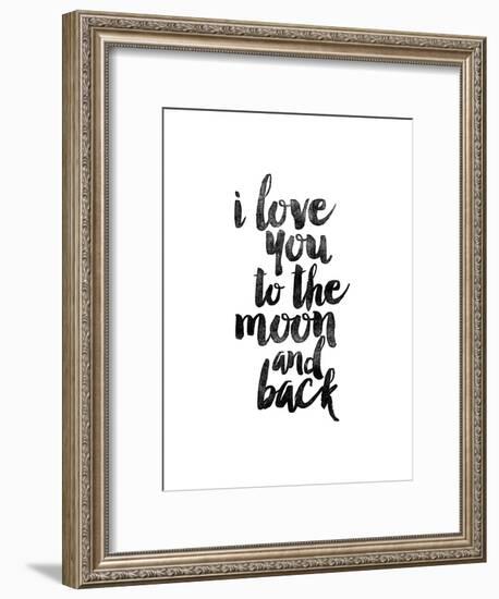 I Love You to the Moon and Back-Brett Wilson-Framed Art Print