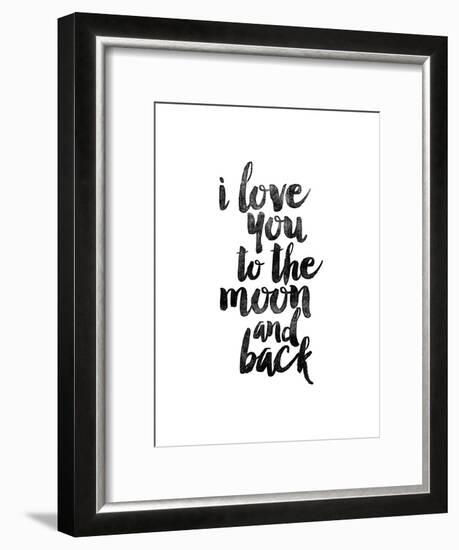 I Love You to the Moon and Back-Brett Wilson-Framed Art Print