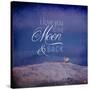 I Love you to the Moon-Kimberly Glover-Stretched Canvas