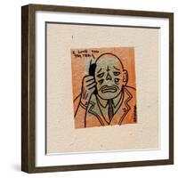 I love you too, Ted-KASHINK-Framed Art Print