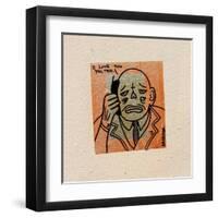 I love you too, Ted-KASHINK-Framed Art Print