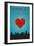 I Love You Tulsa, Oklahoma-Lantern Press-Framed Art Print