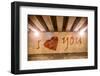 I Love You with Heart Painted as Graffiti-Semmick Photo-Framed Photographic Print