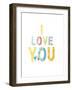 I Love You-Kindred Sol Collective-Framed Art Print