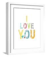 I Love You-Kindred Sol Collective-Framed Art Print