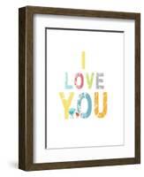 I Love You-Kindred Sol Collective-Framed Art Print