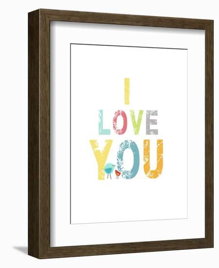 I Love You-Kindred Sol Collective-Framed Art Print