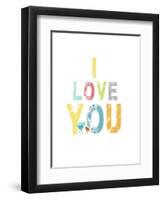 I Love You-Kindred Sol Collective-Framed Art Print