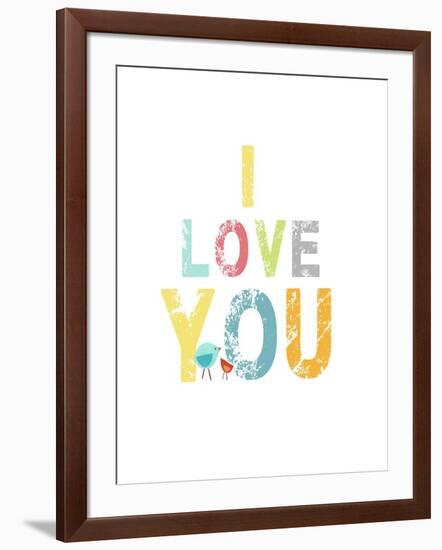 I Love You-Kindred Sol Collective-Framed Art Print