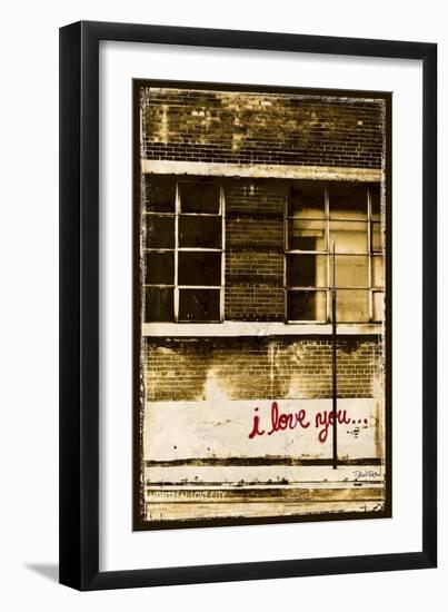 I Love You-null-Framed Art Print