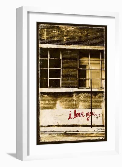 I Love You-null-Framed Art Print